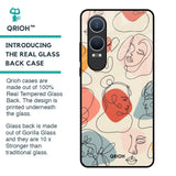 Abstract Faces Glass Case for OnePlus Nord CE4 Lite 5G
