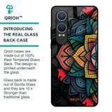Retro Gorgeous Flower Glass Case for OnePlus Nord CE4 Lite 5G