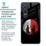 Anime Red Moon Glass Case for OnePlus Nord CE4 Lite 5G
