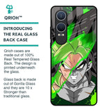 Anime Green Splash Glass Case for OnePlus Nord CE4 Lite 5G