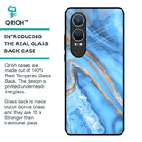 Vibrant Blue Marble Glass Case for OnePlus Nord CE4 Lite 5G