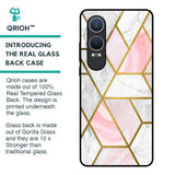 Geometrical Marble Glass Case for OnePlus Nord CE4 Lite 5G