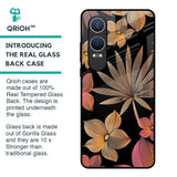 Lines Pattern Flowers Glass Case for OnePlus Nord CE4 Lite 5G