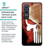 Red Skull Glass Case for OnePlus Nord CE4 Lite 5G