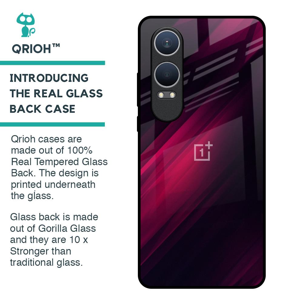 Razor Black Glass Case for OnePlus Nord CE4 Lite 5G