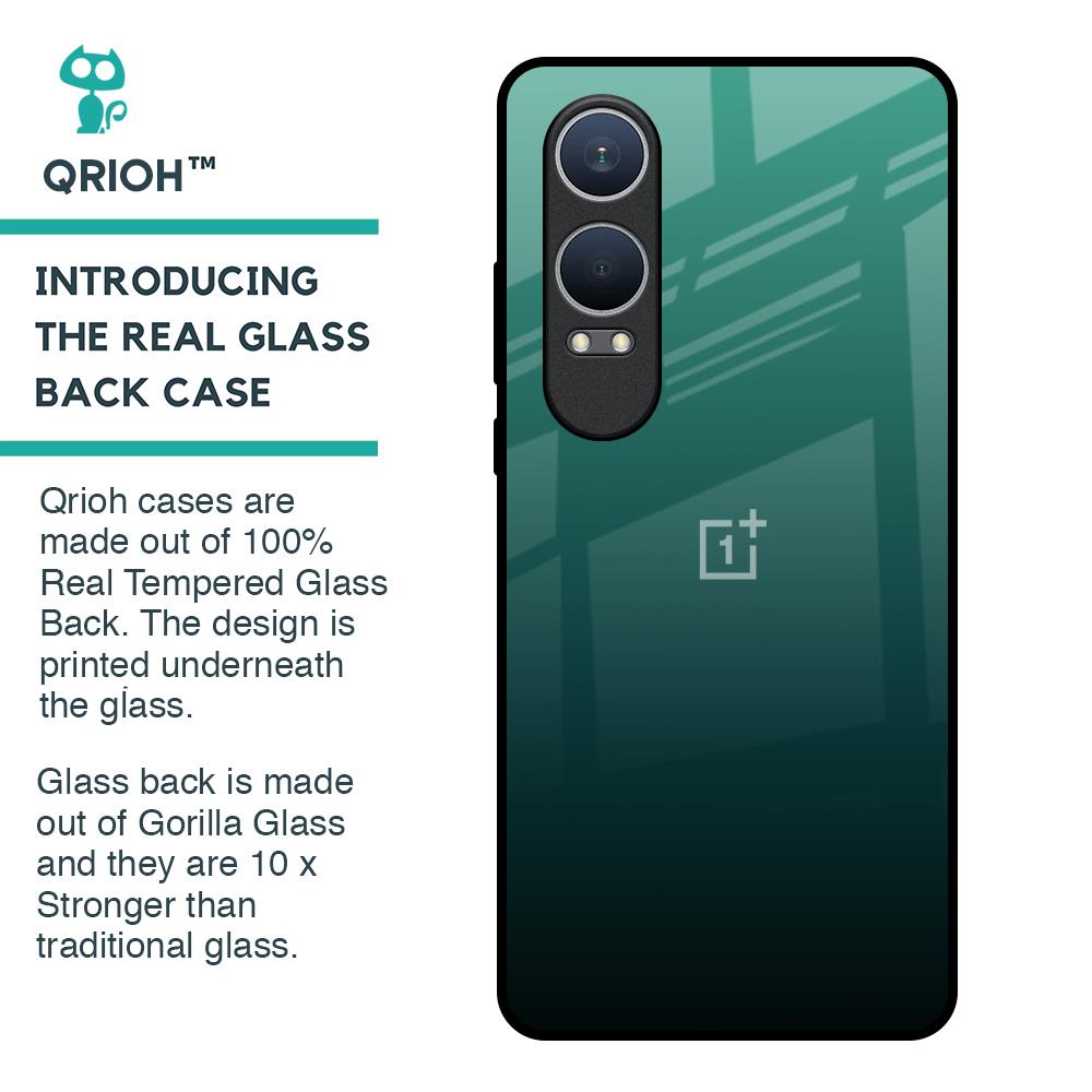 Palm Green Glass Case For OnePlus Nord CE4 Lite 5G