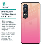 Pastel Pink Gradient Glass Case For OnePlus Nord CE4 Lite 5G