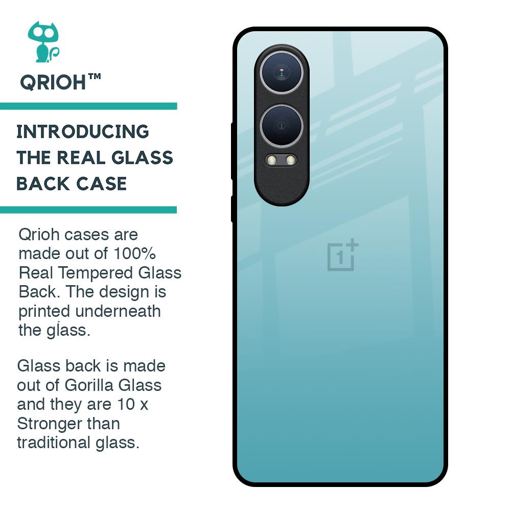 Arctic Blue Glass Case For OnePlus Nord CE4 Lite 5G