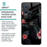 Tropical Art Flower Glass Case for OnePlus Nord CE4 Lite 5G