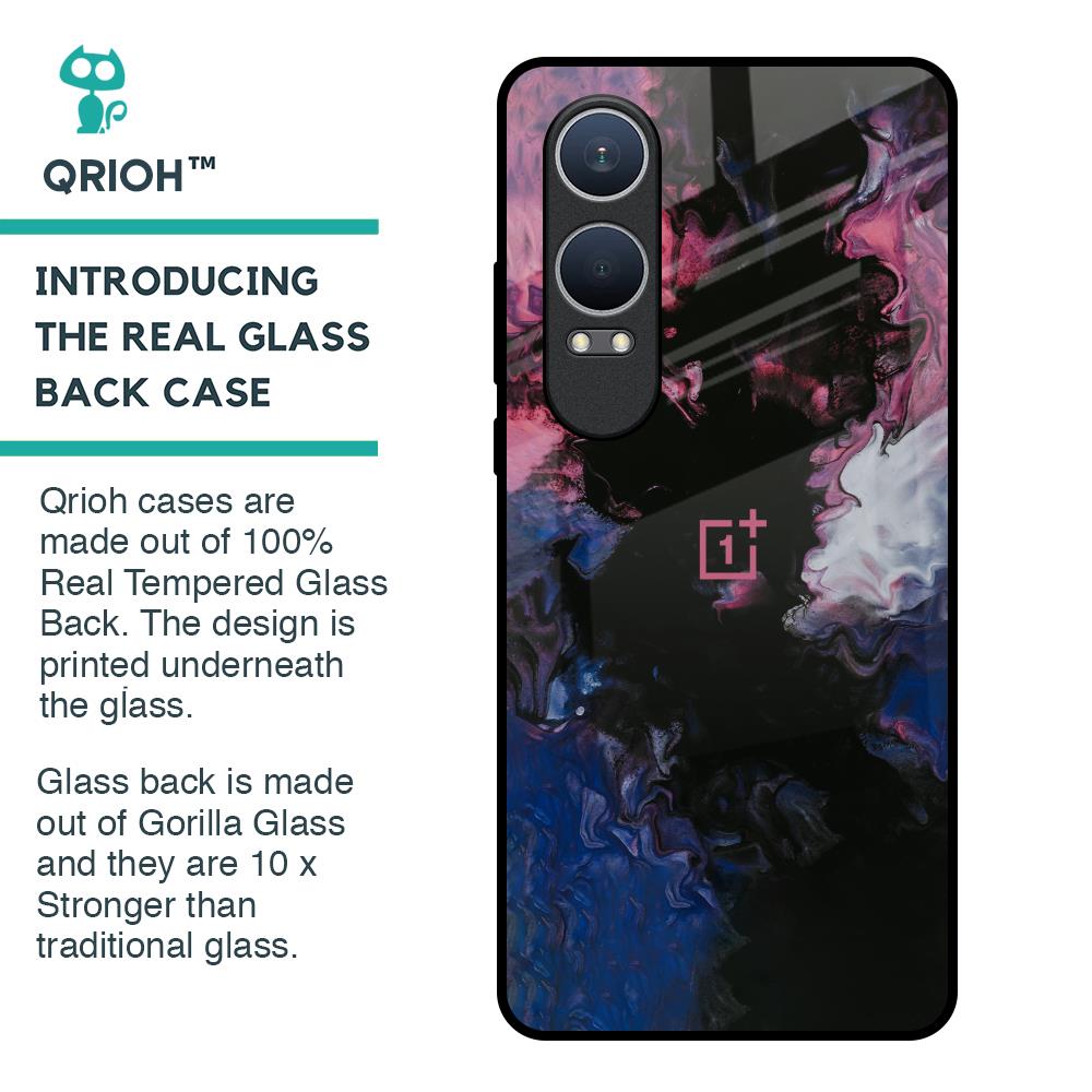 Smudge Brush Glass case for OnePlus Nord CE4 Lite 5G