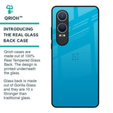 Blue Aqua Glass Case for OnePlus Nord CE4 Lite 5G