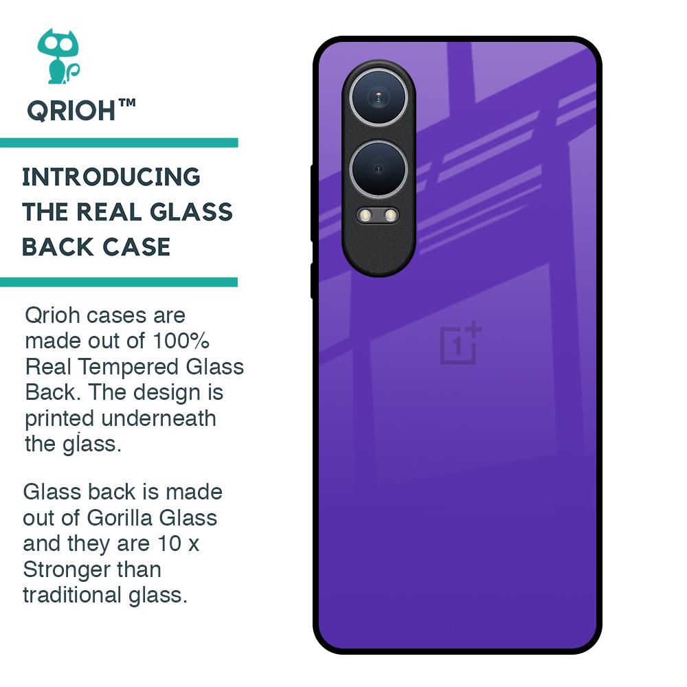 Amethyst Purple Glass Case for OnePlus Nord CE4 Lite 5G