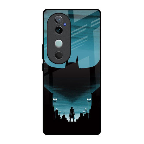 Cyan Bat Vivo V40 5G Glass Back Cover Online