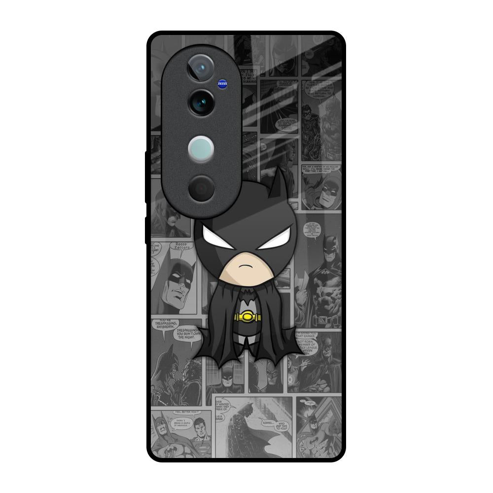 Cartoon Art Vivo V40 5G Glass Back Cover Online