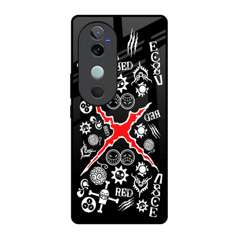Red Zone Vivo V40 5G Glass Back Cover Online