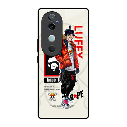 Bape Luffy Vivo V40 5G Glass Back Cover Online