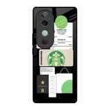 Coffee Latte Vivo V40 5G Glass Back Cover Online