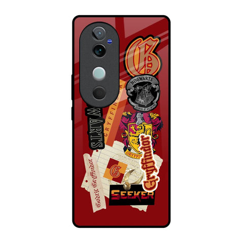 Gryffindor Vivo V40 5G Glass Back Cover Online