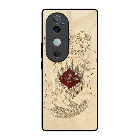 Magical Map Vivo V40 5G Glass Back Cover Online