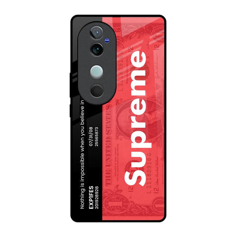 Supreme Ticket Vivo V40 5G Glass Back Cover Online