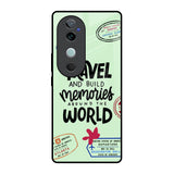 Travel Stamps Vivo V40 5G Glass Back Cover Online