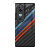 Carbon Inspired Vivo V40 5G Glass Back Cover Online