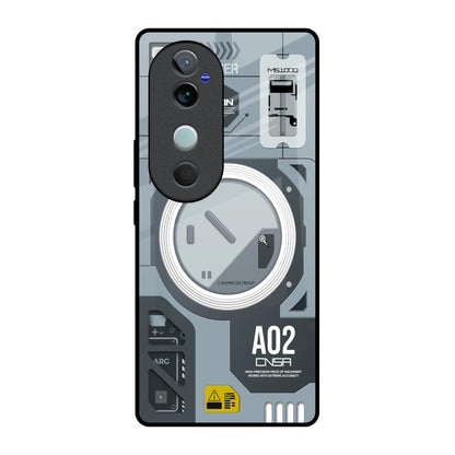Modern Technology Vivo V40 5G Glass Back Cover Online
