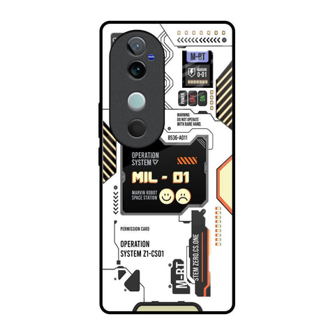 Tech Display Vivo V40 5G Glass Back Cover Online