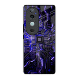 Techno Color Pattern Vivo V40 5G Glass Back Cover Online