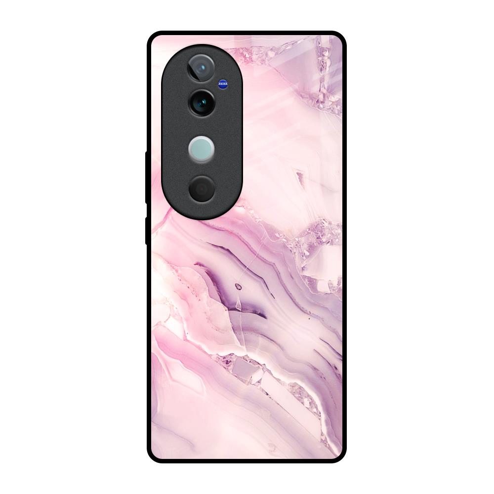 Diamond Pink Gradient Vivo V40 5G Glass Back Cover Online