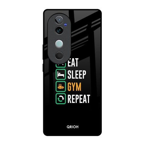 Daily Routine Vivo V40 5G Glass Back Cover Online