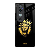 Lion The King Vivo V40 5G Glass Back Cover Online