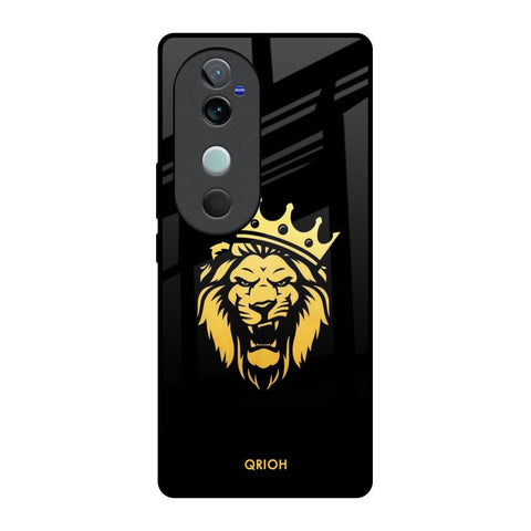 Lion The King Vivo V40 5G Glass Back Cover Online