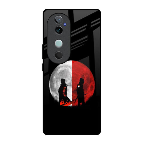 Anime Red Moon Vivo V40 5G Glass Back Cover Online