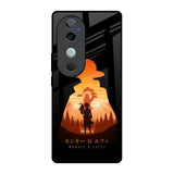 Luffy One Piece Vivo V40 5G Glass Back Cover Online