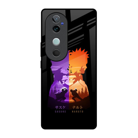 Minimalist Anime Vivo V40 5G Glass Back Cover Online
