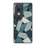 Abstact Tiles Vivo V40 5G Glass Back Cover Online