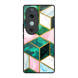Seamless Green Marble Vivo V40 5G Glass Back Cover Online