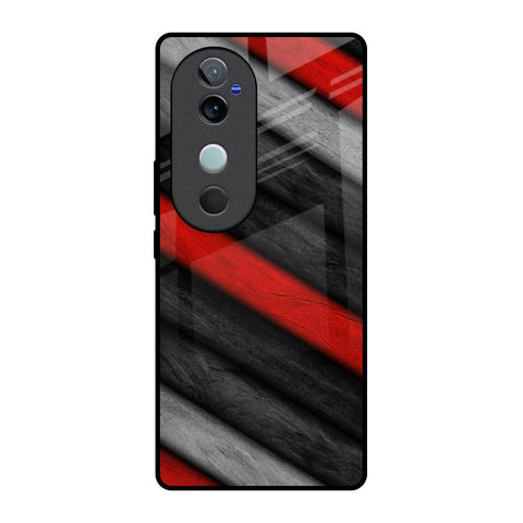 Soft Wooden Texture Vivo V40 5G Glass Back Cover Online