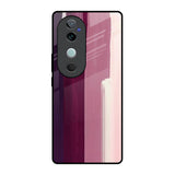 Brush Stroke Art Vivo V40 5G Glass Back Cover Online