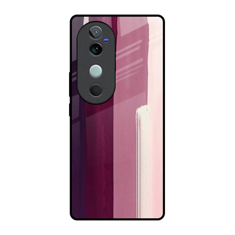 Brush Stroke Art Vivo V40 5G Glass Back Cover Online