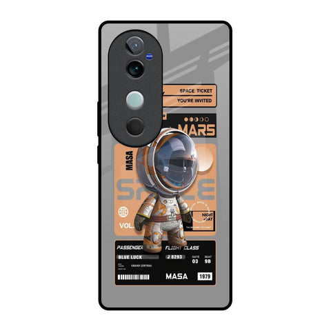 Space Ticket Vivo V40 5G Glass Back Cover Online