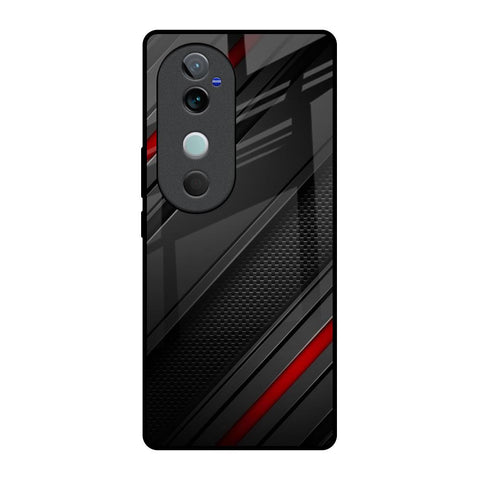 Modern Abstract Vivo V40 5G Glass Back Cover Online