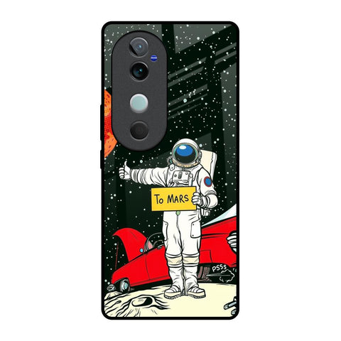 Astronaut on Mars Vivo V40 5G Glass Back Cover Online