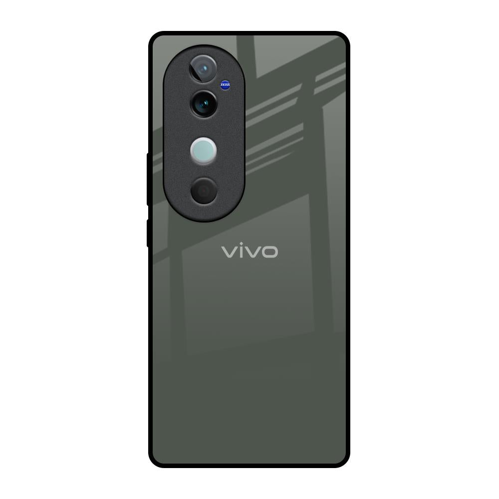 Charcoal Vivo V40 5G Glass Back Cover Online