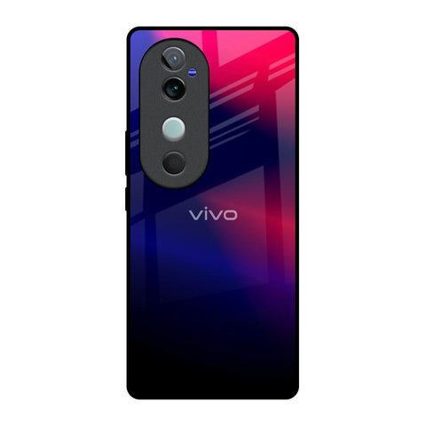 Blue Ombre Vivo V40 5G Glass Back Cover Online