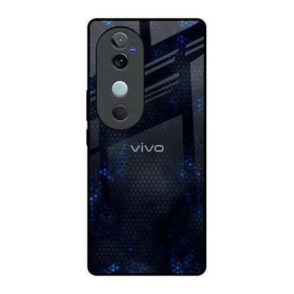 Blue Hues Vivo V40 5G Glass Back Cover Online