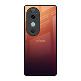 Sunset Background Vivo V40 5G Glass Back Cover Online