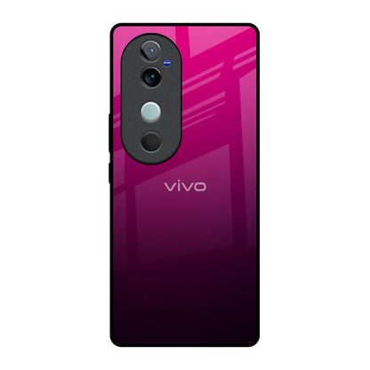 Purple Ombre Pattern Vivo V40 5G Glass Back Cover Online