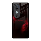 Pirouette Red Vivo V40 5G Glass Back Cover Online